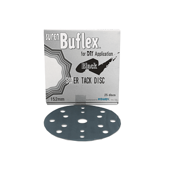 Наждачная бумага в кругах KOVAX Super Buflex P3000 D=152мм 15 отв-Dry Black